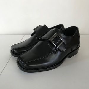 Boys Black Dress Shoes